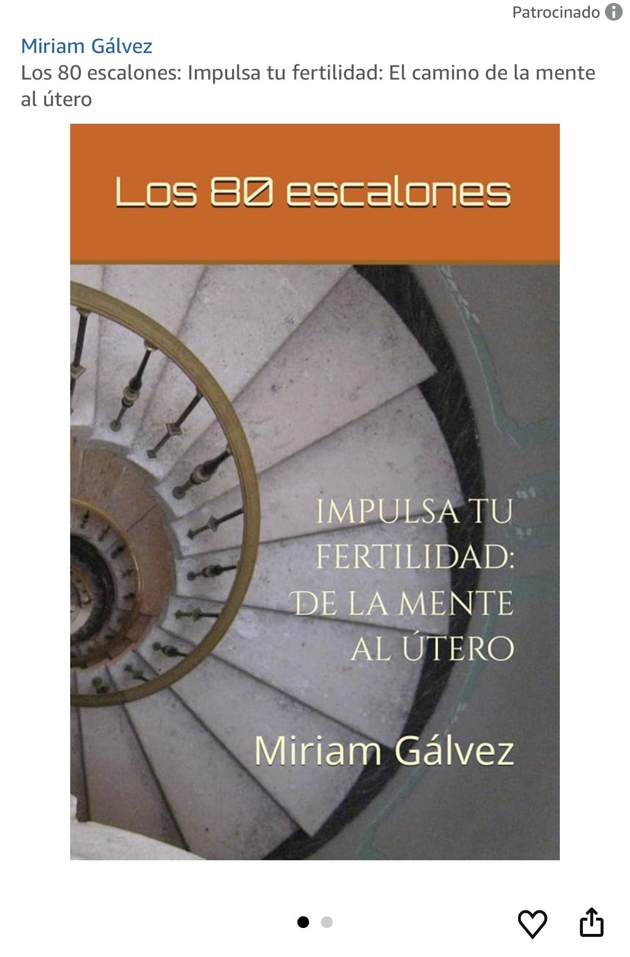 Los 80 escalones: Impulsa tu fertilidad, de la mente al útero
